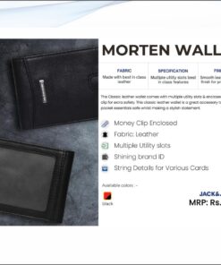 Jack and Jones Morten Wallet - Black