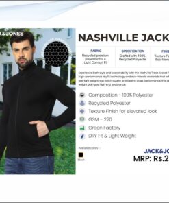 Jack and Jones Nashville Jacket - Black