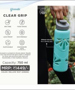 Glasafe Clear Grip Mellow Mist  Green - 750 ml