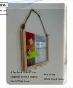Magnetic Board, White Board And Key Ring Holder