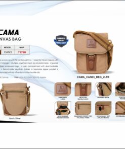 Swiss Military Mercury Canvas Messenger Bag
