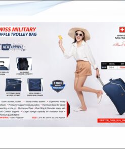 Swiss Military Drifter Duffle Trolley Bag