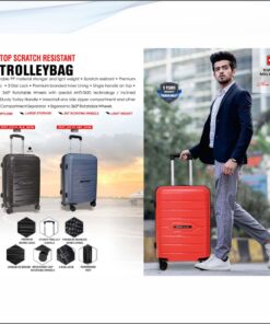 Swiss Military Zest - 55 cms - 20 inches appx - Hard Top Trolley Bag - Grey
