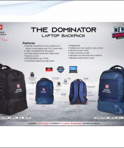 Swiss Military Dominator Multi Utility Laptop Backpack
