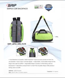 Swiss Military Grip Duffle Cum Backpack