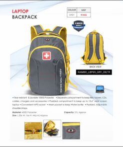 Swiss Military Rambo Utility Laptop Backpack