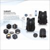 Swiss Military Luxary Laptop Backpack With USB And Aux Port