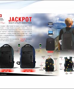 Swiss Military Jackpot Multi Utility Laptop Backpack
