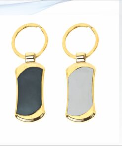 S Keychain With Gold Parts