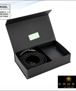 Cross Wallet With Reversible Belt Gift Set