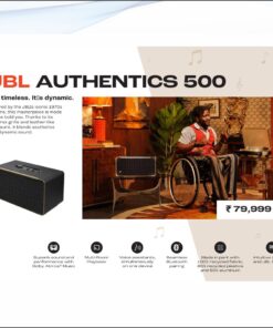 JBL Authentic 500 Retro Smart Speaker