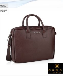 Cross High Volt 14 inch Briefcase - Brown