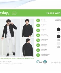 Caslay Hoodie with Zip