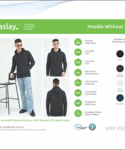 Caslay Hoodie without Zip