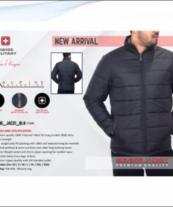 Swiss Military Full Sleeves Bomber Jacket