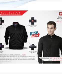 Swiss Military Jacket With Zipper