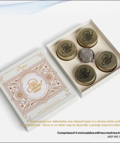 Limited Edition Dessert Tea - 4 Caddy