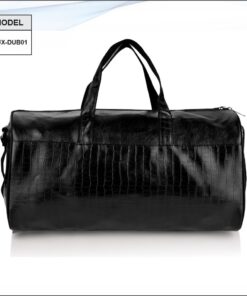 Duffle Bag Croc Black