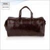 Duffle Bag Croc Brown