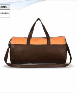 Duffle Bag Dual Tone -Brown