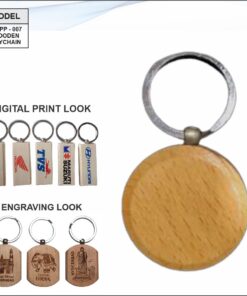 Wooden Keychain