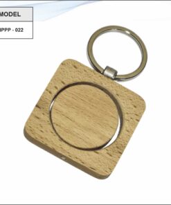 Wooden Keychain - Revolving
