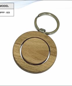 Wooden Keychain - Revolving