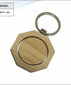 Wooden Keychain - Revolving