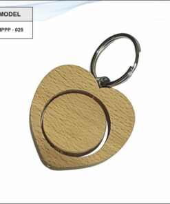 Wooden Keychain - Revolving