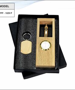 Wooden Gift Set With Plastic Pen