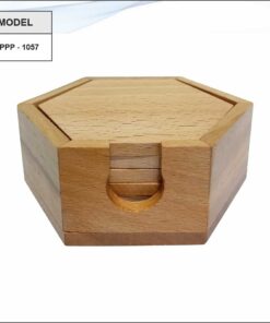 Wooden Tea Coaster (Set of 6)