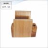 Wooden Mobile Stand With Pen Stand