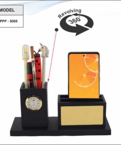 Wooden Pen Stand And Mobile Stand