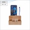 Wooden Pen Stand With Dice And Mobile Stand