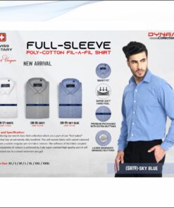 Swiss Military Fil-A-Fil Poly Cotton Shirt