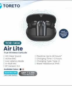 Toreto Air Lite TWS Earbuds