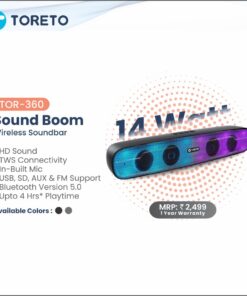 Toreto Sound Boom Sound Bar