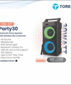Toreto Party 30 Party Speaker