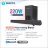 Toreto Harmony Beat Sound Bar