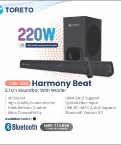 Toreto Harmony Beat Sound Bar