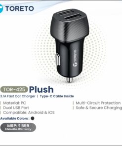 Toreto Plush Car Charger