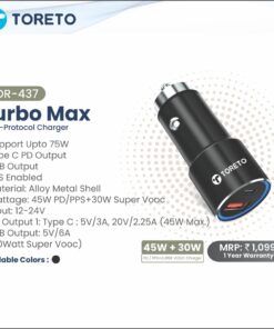 Toreto Turbo Max Charger