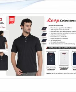 Swiss Military Sports Polo Dry-Fit Tshirt