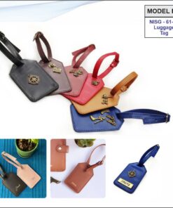 Vegan Leather Luggage Tag