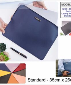 Vegan Leather Basic Laptop Sleeve