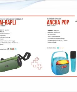 Swiss Military Rapli Bluetooth Speaker with RGB Light