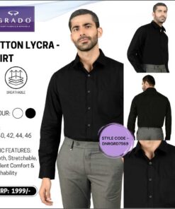 Grado Cotton Lycra Shirt - Male