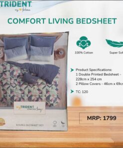 Trident Comfort Living Bedsheet