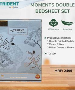 Trident Moments Bedsheet