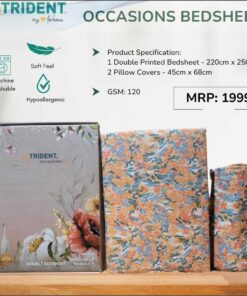 Trident Occasions Bedsheet